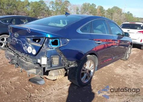 2018 Hyundai Sonata Sel from USA, damaged, VIN 5NPE34AF1JH624191